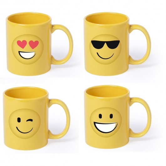 Promotional Emoji Coffee Mugs